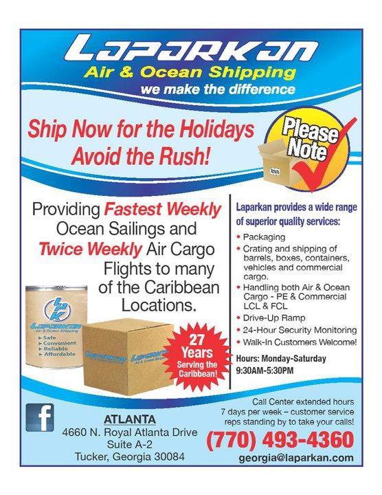 Laparkan Shipping Tucker GA 30084 7704934360